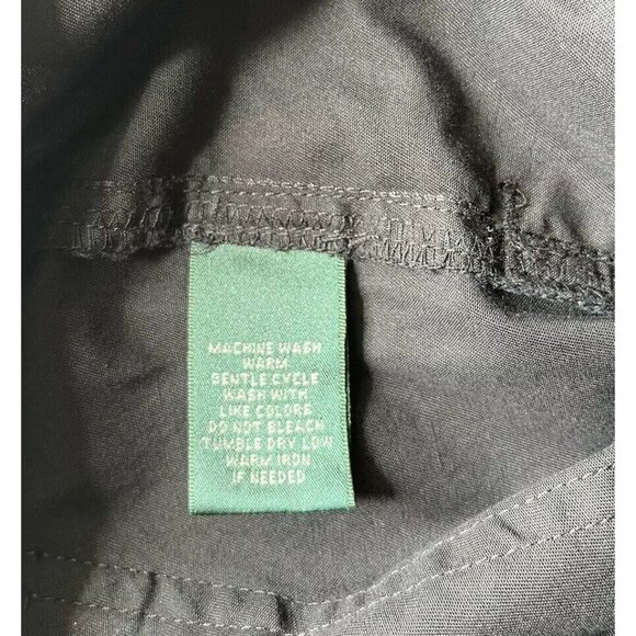 Lauren Ralph Lauren Women’s Petite Belted Skinny Cropped Pants Size 4P - Picture 5 of 10